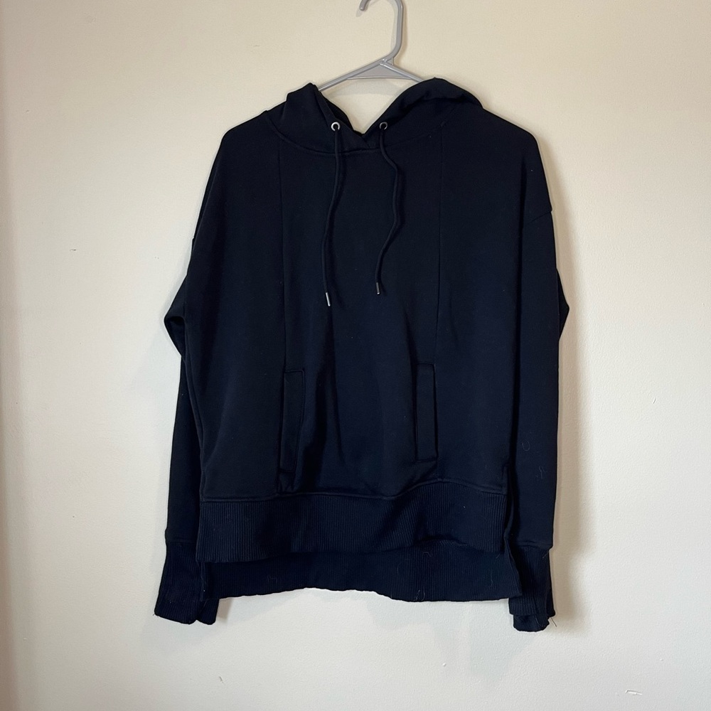 Black hoodie